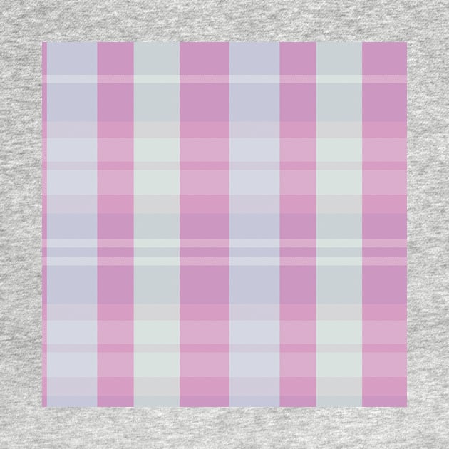 Pastel Aesthetic Evander 2 Hand Drawn Textured Plaid Pattern by GenAumonier